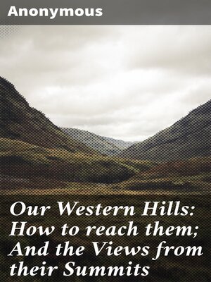 cover image of Our Western Hills